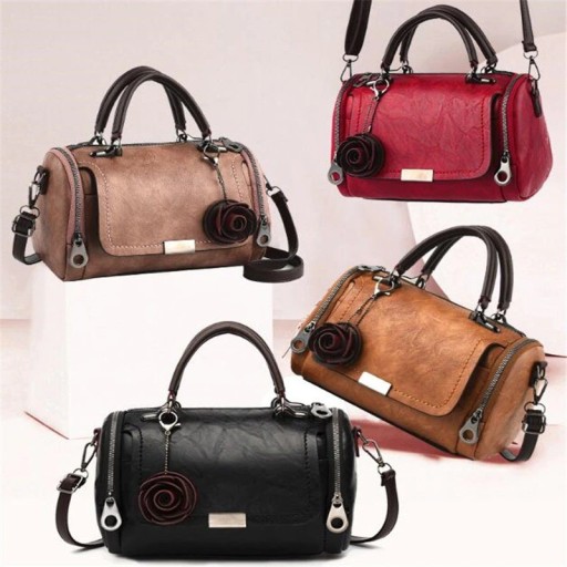 Bolso de mano de piel para mujer M1642