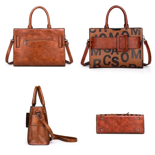 Bolso de mano de piel para mujer M1659