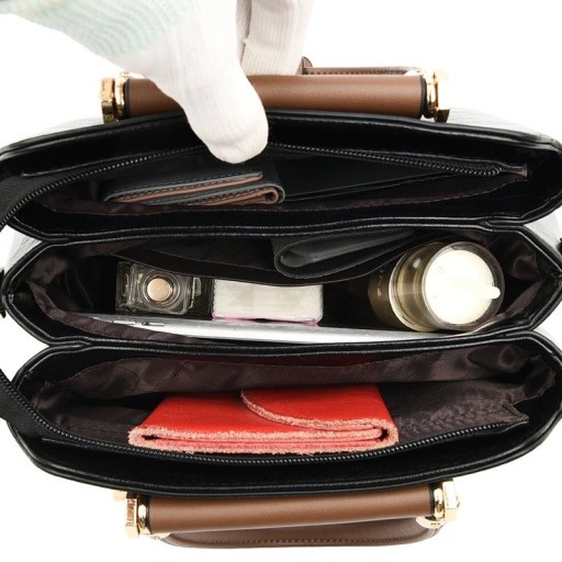 Bolso de mano de piel para mujer M1700