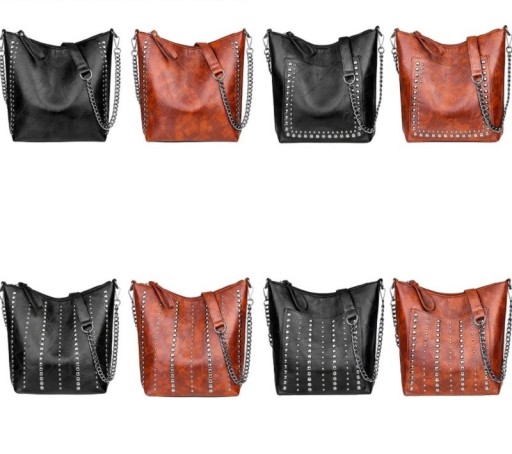 Bolso de mano de piel para mujer M1709