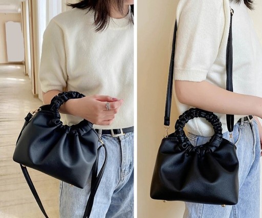 Bolso de mano de piel para mujer M1715