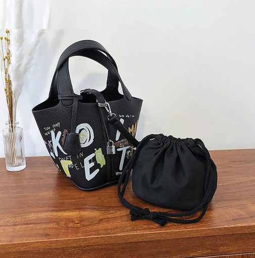 Bolso de mano de piel para mujer M1725