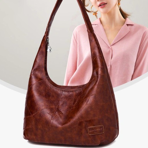 Bolso de mano de piel para mujer M1806