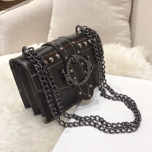 Bolso de mano de piel para mujer M921