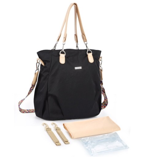 Bolso de maternidad grande con accesorios