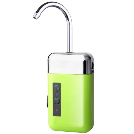 Bomba de aire portátil 6 l/min batería 2200 mAh ABS verde bomba de agua oxigenada para pesca y uso exterior