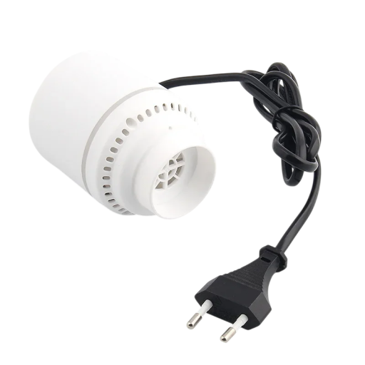 Bomba de vácuo eléctrica 6,6 x 9 cm 30 W AC 200–240 V Aspirador de ar de sacos a vácuo ABS vácuo 4,0 kPa para válvulas até 3,8 cm