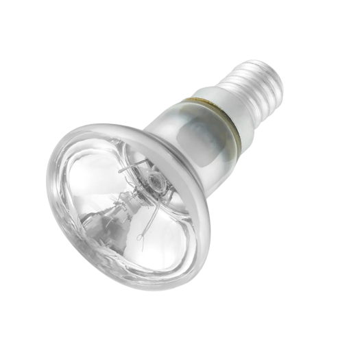 Bombilla de lava 30W E14 65 x 39 mm color blanco cálido