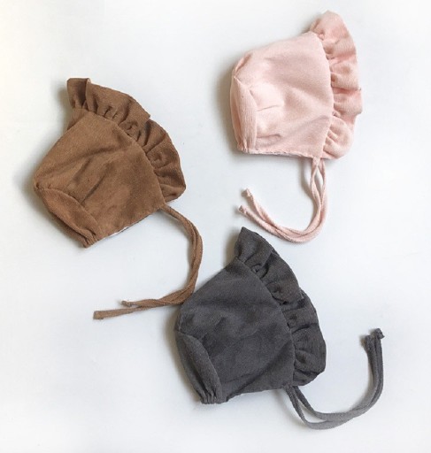 Bonnet d'enfant avec volants Jodie