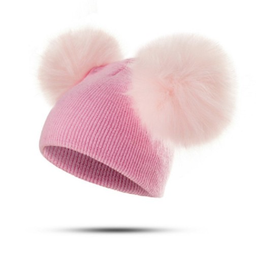 Bonnet d'hiver pour enfants avec oreilles J2871