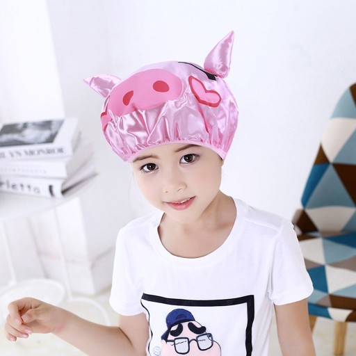Bonnet de bain pour enfants avec animal