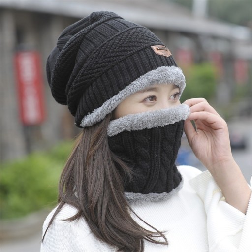 Bonnet et écharpe pour femmes Megan