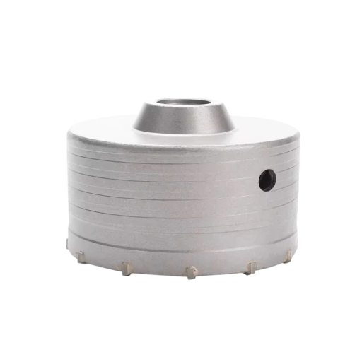 Boorkern 120×70 mm holle kroon in metalen uitvoering voor het boren van grote gaten in bouwmaterialen