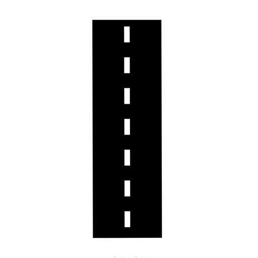 Bordslöpare 60 x 200 cm Bordslöpare med väg Polyester dekorativ bordslöpare för duk Barnens racerbana festdekoration