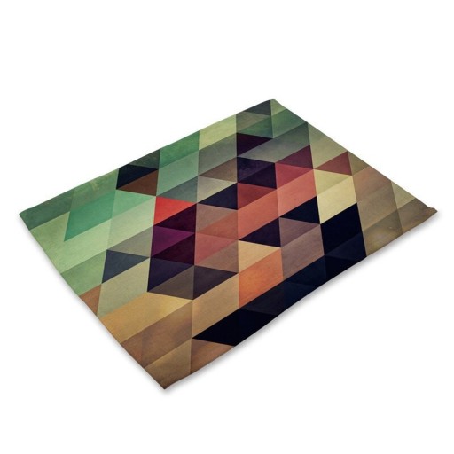 Bordstablett med mosaik C236