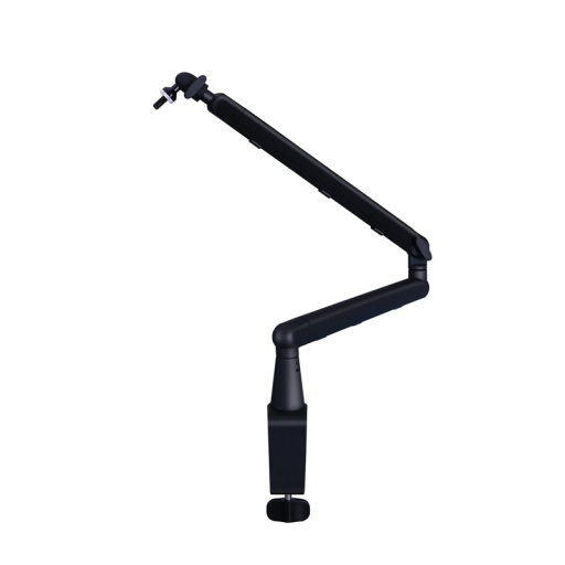 Bordstativ til mikrofon med justerbart arm for høj belastning Professionelt mikrofonholder Stabil konstruktion Studio