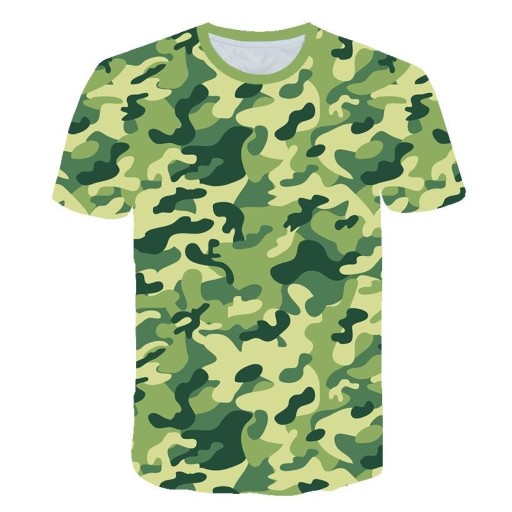 Børne camouflage T-shirt T2511