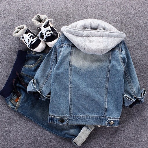 Børne denimjakke L2068