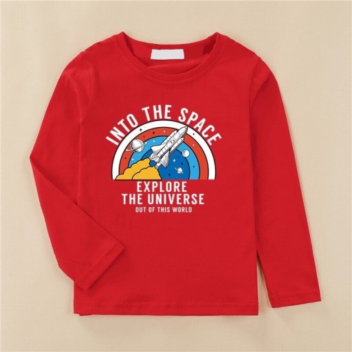 Børne langærmet T-shirt B1599