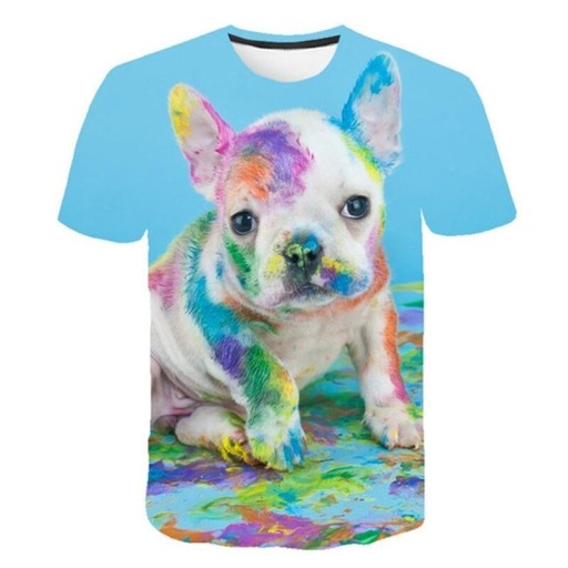 Børne-T-shirt med dyr B1414