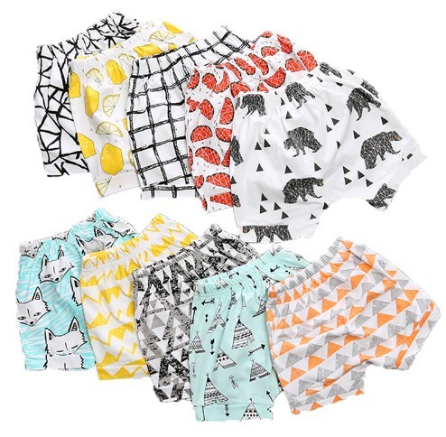 Børneshorts med mønster J589