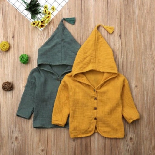Børnesweater med knapper L571
