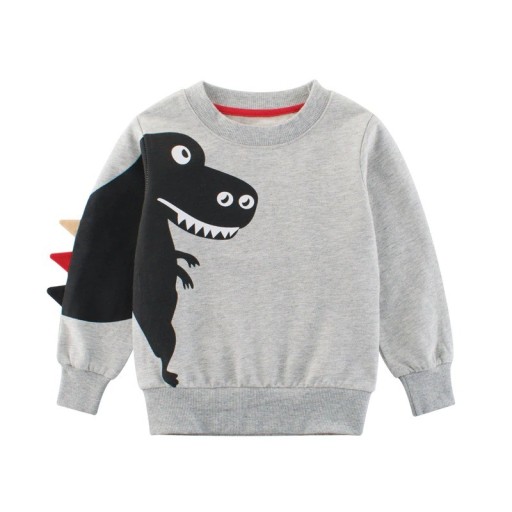 Børnesweatshirt med dinosaur L668
