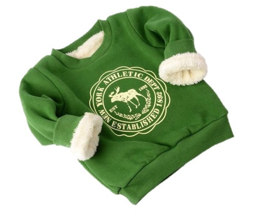 Børnesweatshirt med pels J1859