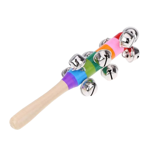 Børns musikinstrument med klokker
