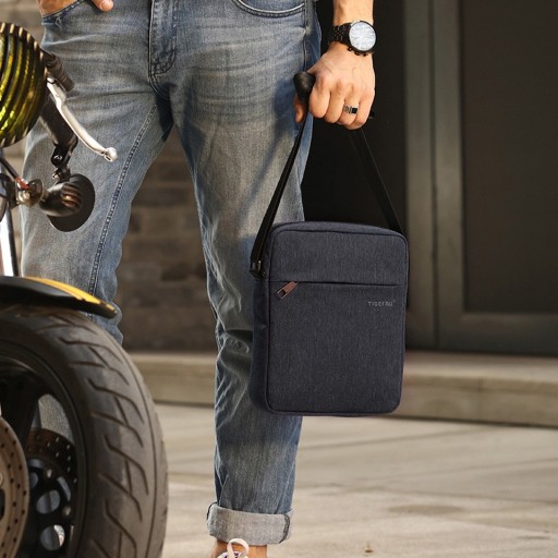 Borsa a tracolla impermeabile da uomo