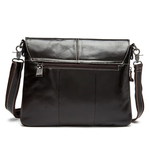 Borsa a tracolla in pelle da uomo T373