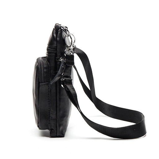 Borsa a tracolla in pelle da uomo T435