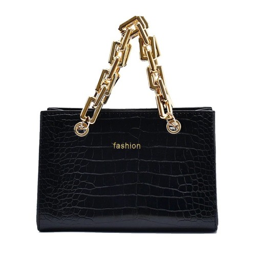 Borsa da donna con motivo in pelle di serpente M1051