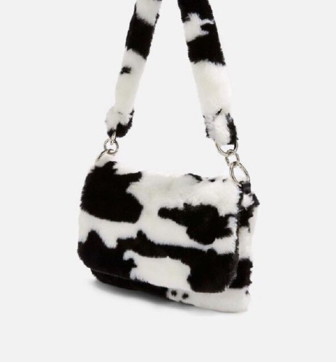 Borsa da donna in pelliccia sintetica M1080