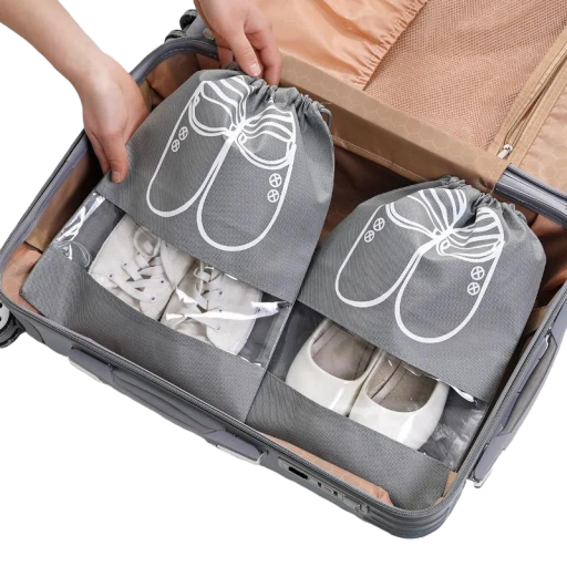 Borsa da viaggio per scarpe 5 pz