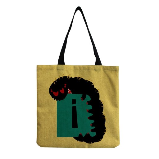 Borsa in tela per bambini mostro