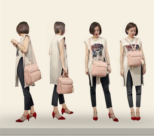 Borsa per il cambio per mamme con portachiavi