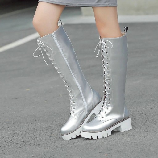 Botas brilhantes para senhora J2381