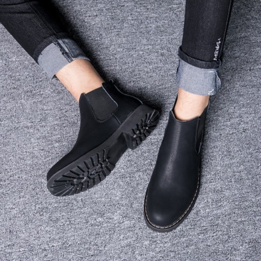 Botas Chelsea de couro