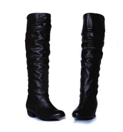 Botas de Inverno de Couro para Senhora J1819