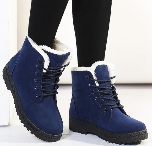 Botas de Inverno Femininas com Pelagem J836