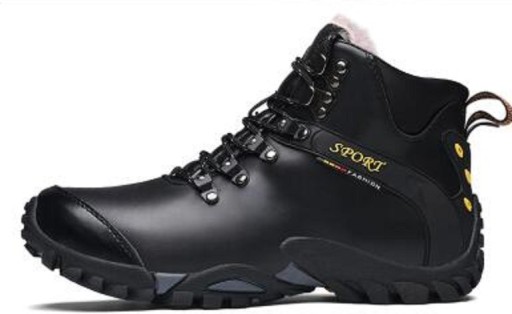Botas de Inverno Masculinas de Luxo J1378