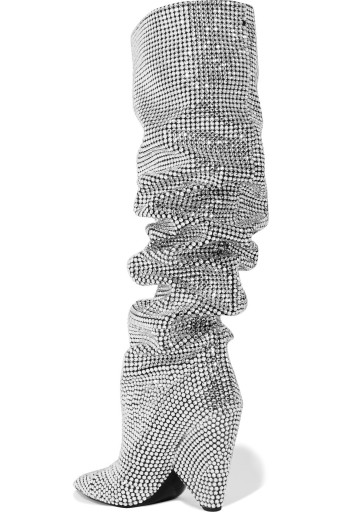 Botas de senhora estilosas com brilhantes J1165