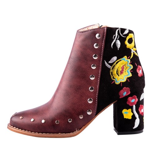 Botas de tornozelo femininas Bianca