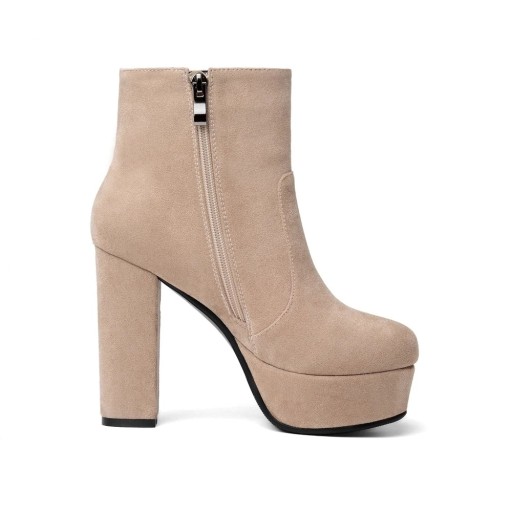 Botas de tornozelo femininas com plataforma A650