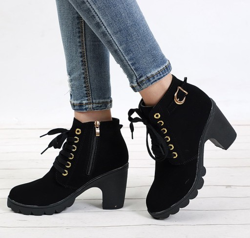 Botas de tornozelo femininas
