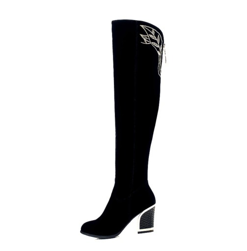 Botas femininas acima do joelho A683