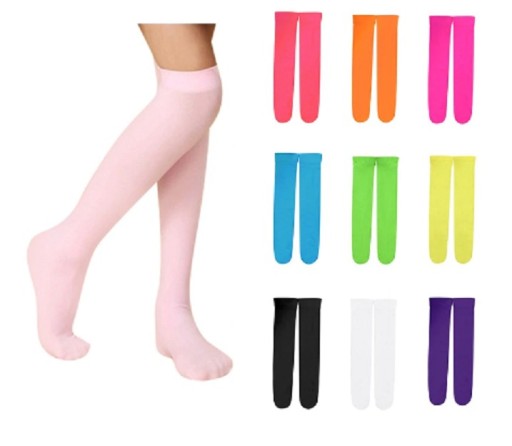 Botas hasta la rodilla de colores para niñas