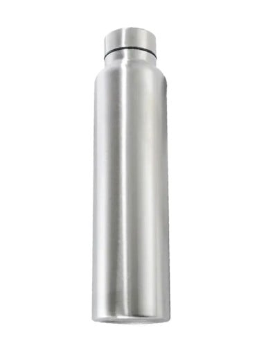 Botella de agua de acero inoxidable de 1000 ml Botella deportiva de metal ligera y duradera con tapa a prueba de fugas Diseño ergonómico Botella