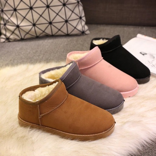 Bottes d'hiver basses pour femmes J2391